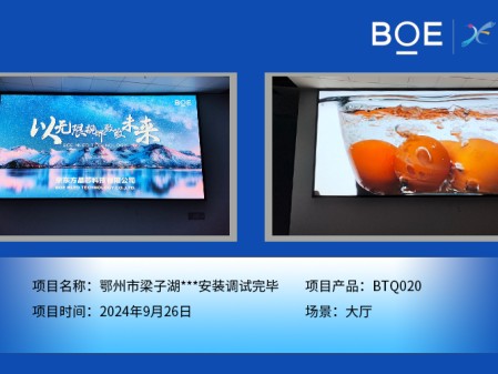 湖北鄂州市梁子湖***安裝調(diào)試完畢