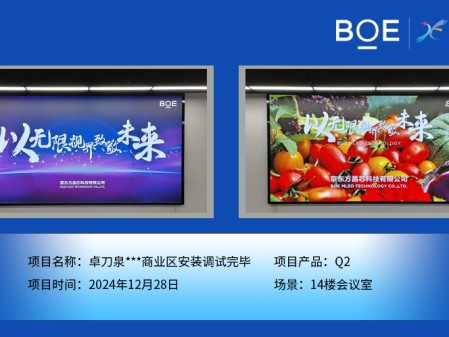 湖北卓刀泉***商業(yè)區(qū)安裝調(diào)試完畢